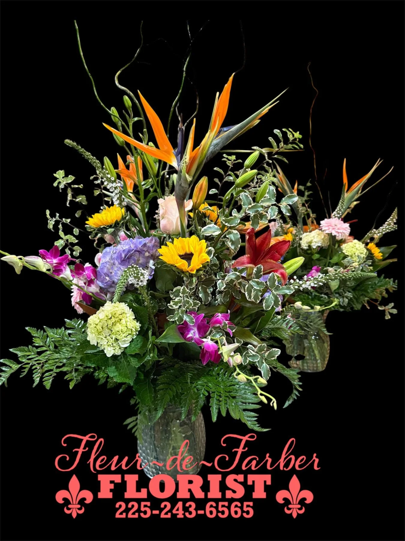 Romantic color, designed around the person receiving it.